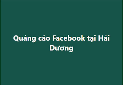 - Quảng cáo tại Hải Dương  - Nhận dịch vụ quảng cáo Facebook tại Hải Dương.  - Ngoài ra, còn dịch vụ làm marketing online xây dựng thương hiệu cho các sản phẩm, dịch vụ công ty.  - Quý khách hàng có nhu cầu vui lòng liên hệ email: congty24gio@gmail.com hoặc gọi tới số điện thoại trên trang để được tư vấn.  - Tạo các kênh như Youtube, Facebook  - Tạo Trang Blog/Website  - Viết bài, đăng thông tin video clip, hình ảnh dữ liệu bài viết lên trang.  - Dạy cách tự làm quảng cáo ở nhà.  - Dạy cách tạo Blog kiếm tiền online, xem demo trang mẫu tại đây: 24and24.com  - Dạy các chiêu thức thủ thuật, marketing online.  - Học ngoài quán cafe, thực hành trên máy tính.  - Liên hệ để được tư vấn.