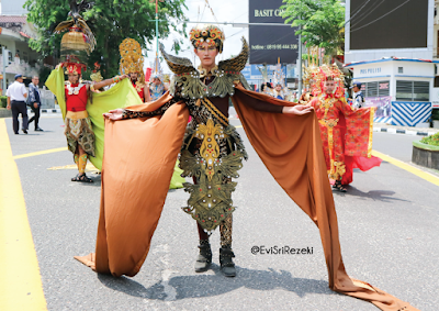 Pawai Obor Pangkalpinang Asian Para Games 2018