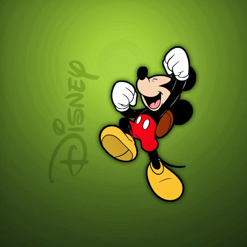 Mickey Jumping in Different Backgrounds.