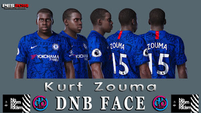 PES 2020 Faces Kurt Zouma by DNB