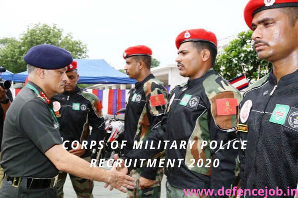 CMP Centre Bangalore Relation bharti 2020 - Corps of ...