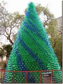 Christmas Recycled Bottles