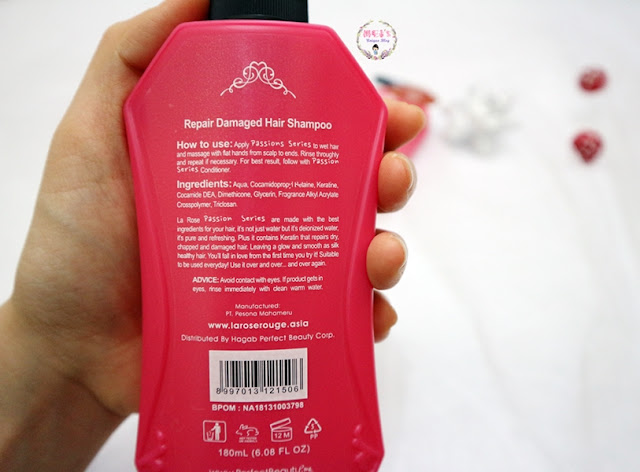 La Rose Rouge hair shampoo & Conditioner Review #MeisUniqueBlog