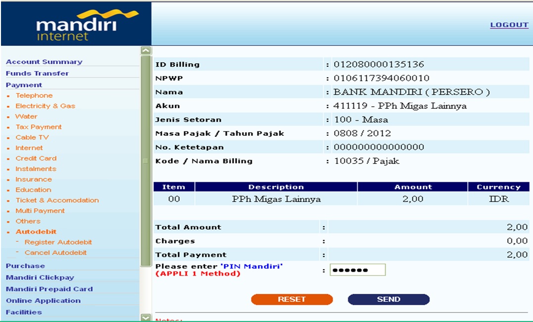 Proses Pembayaran Pajak Dengan Kode Billing Melalui Loket 