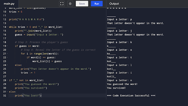 Hangman Game in Python