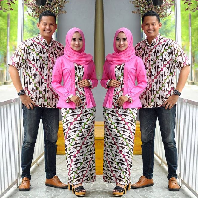 10 Model Baju Batik Couple Anak Muda Masa Kini 2019