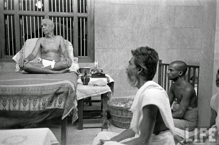 Hindu Spiritual Guru Ramana Maharshi - 1949