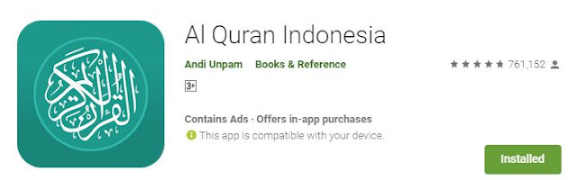 Aplikasi Al-Qur'an Indonesia