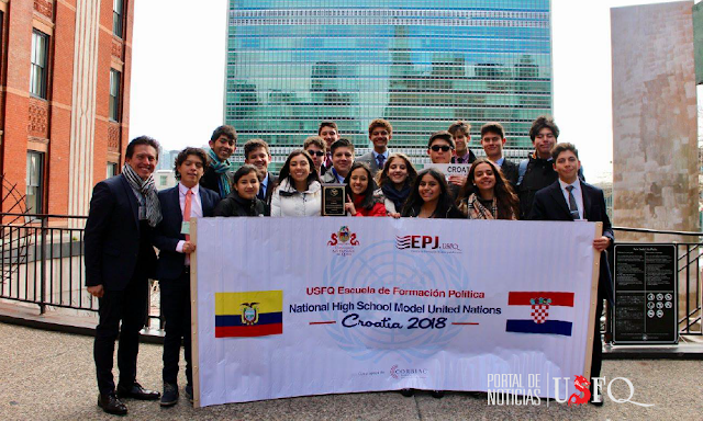 Escuela de Formación Política de la USFQ gana premio internacional en New York