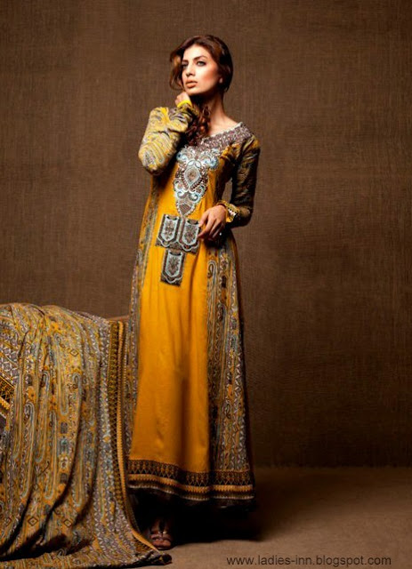 Embroidered Linen Dresses 2013