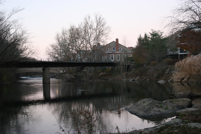 Thanksgiving Bonfire on the Brandywine River 