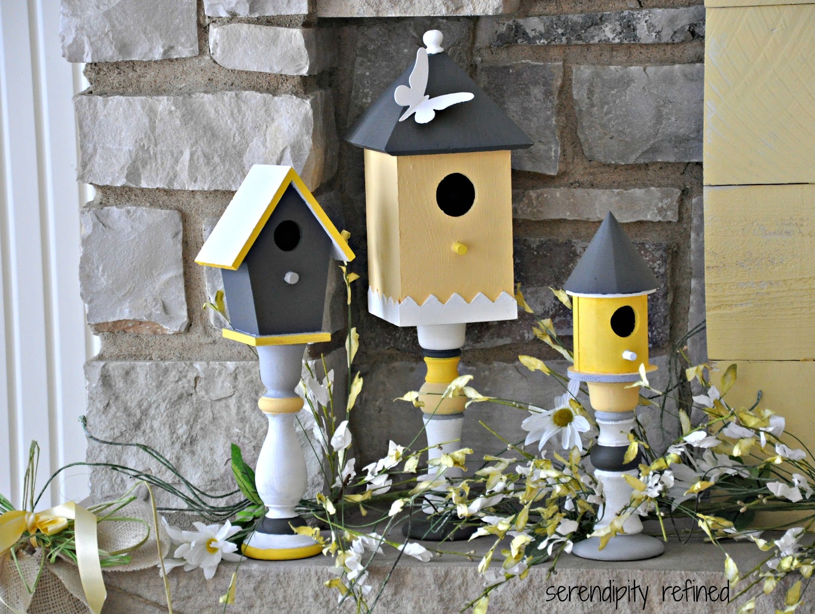 Wood Bird Houses to Paint