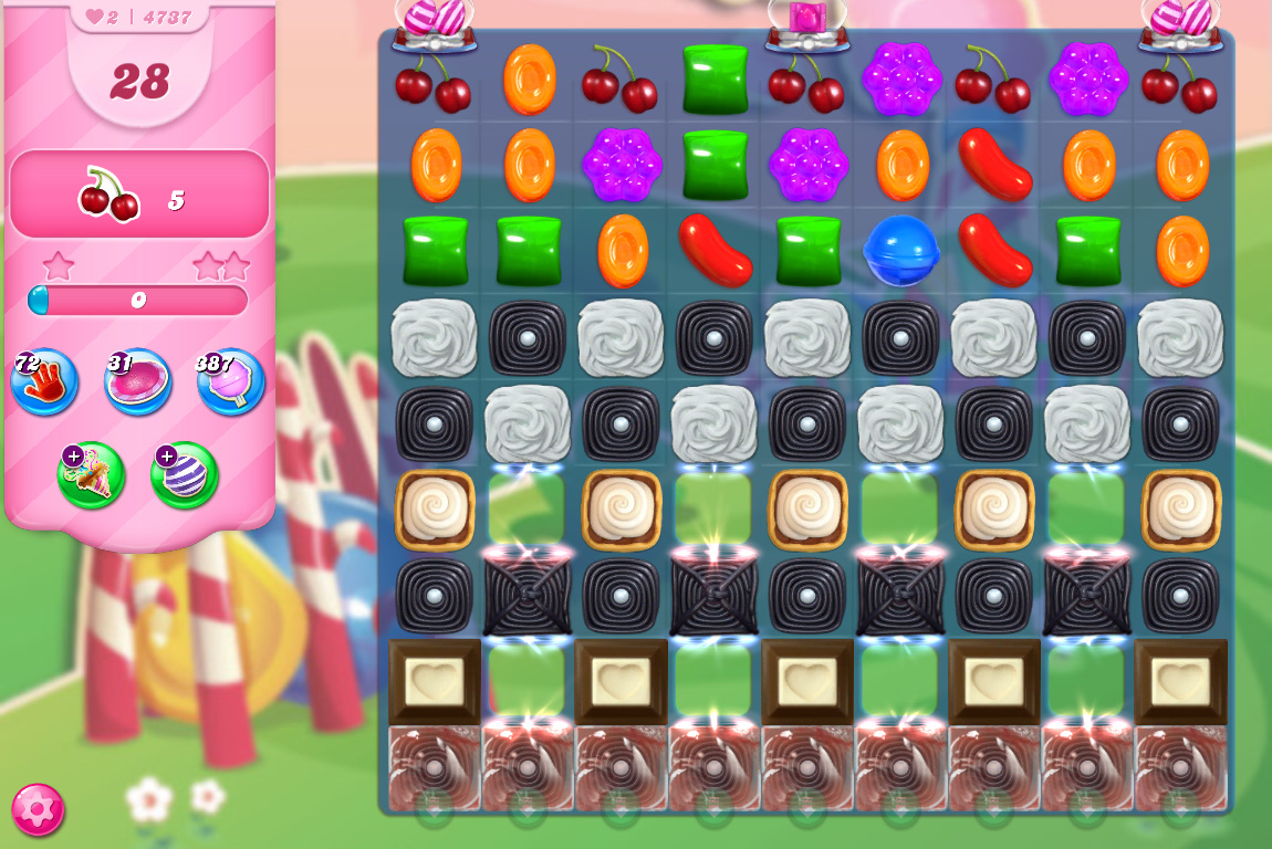 Candy Crush Saga level 4737