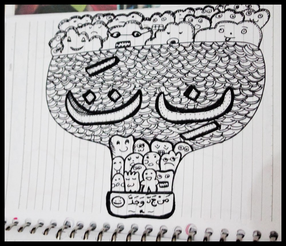 Doodle Art Rheinitacn