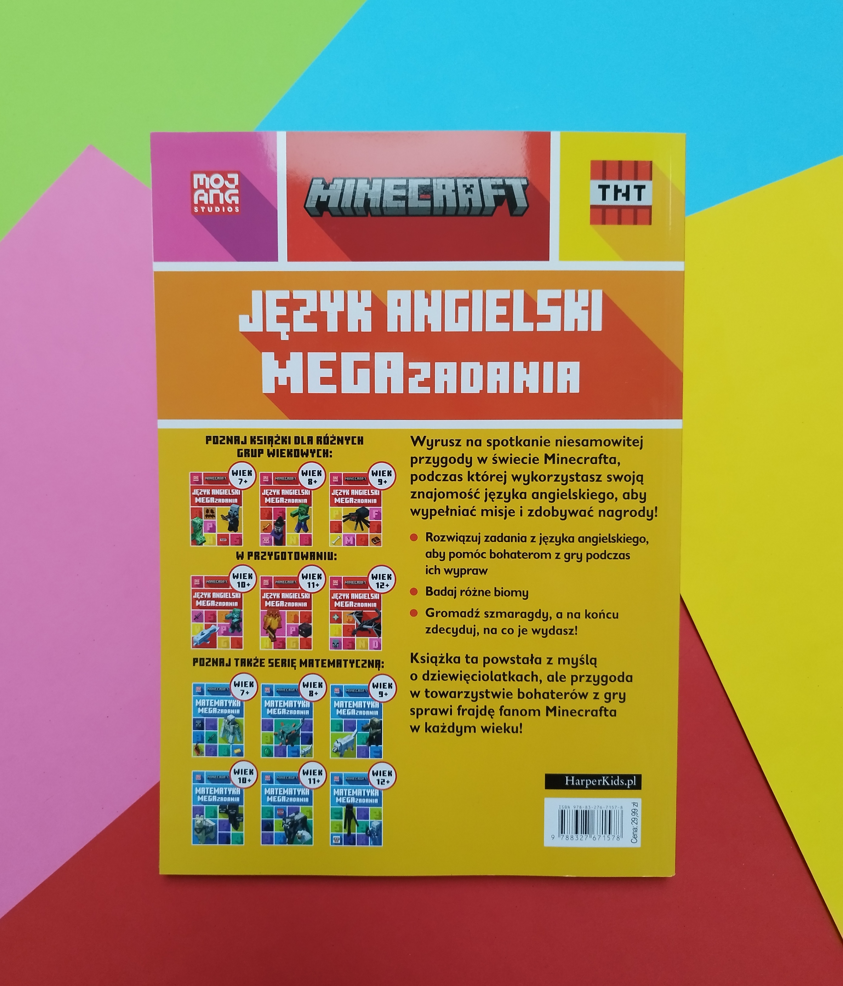 Harper Kids Minecraft Język Angielski MEGAzadania