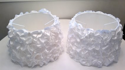 Fast & Easy Ribbon Ruffle Lampshades