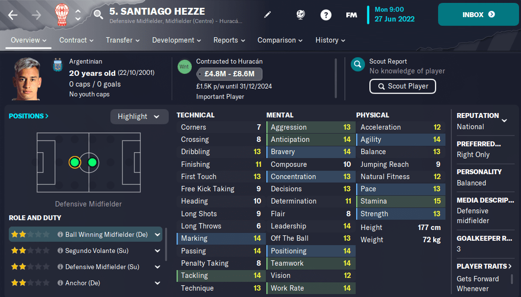 FM23 Santiago Hezze