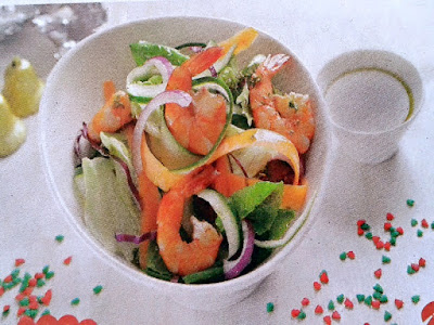 Gambar Resep Salad Udang Sayuran