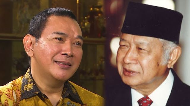 TOMMY SOEHARTO MEMBANTAH SEBUTAN SOEHARTO SEBAGAI GURU KORUPSI