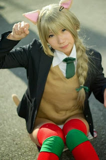 Fuyutanshio cosplay as Lynette Bishop from Strike Witches