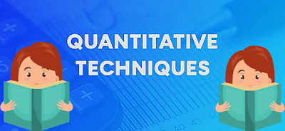 QUANTITATIVE TECHNIQUES MCQ (multiple choice questions) with answers