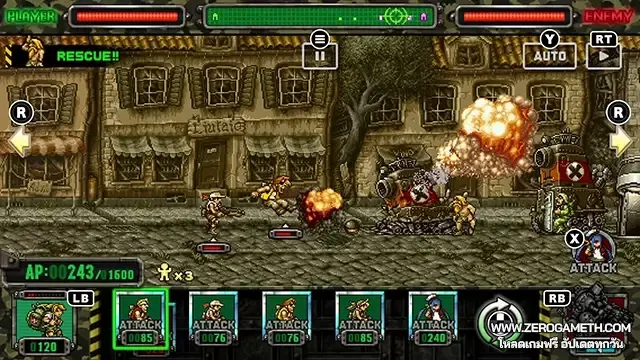 เว็บโหลดเกมส์ฟรี pc Metal Slug Attack Reloaded