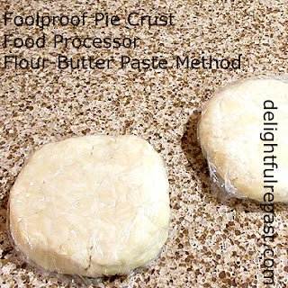 Foolproof All-Butter Pie Crust Flour-Butter Paste Method (Step 3) / www.delightfulrepast.com