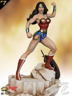 Pre-order de  Wonder Woman Super Powers Collection Maquette - Tweeterhead