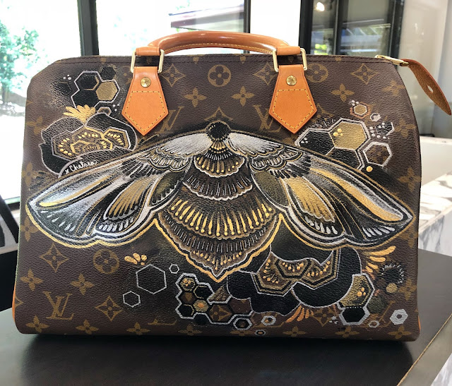 Louis Vuitton LV x YK Nano Speedy Handpainted Dots Monogram Multicolor