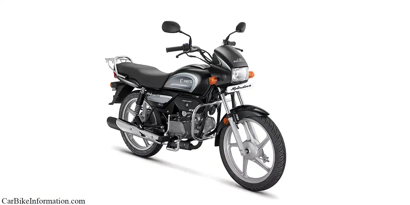 Hero Splendor Plus Black with Silver