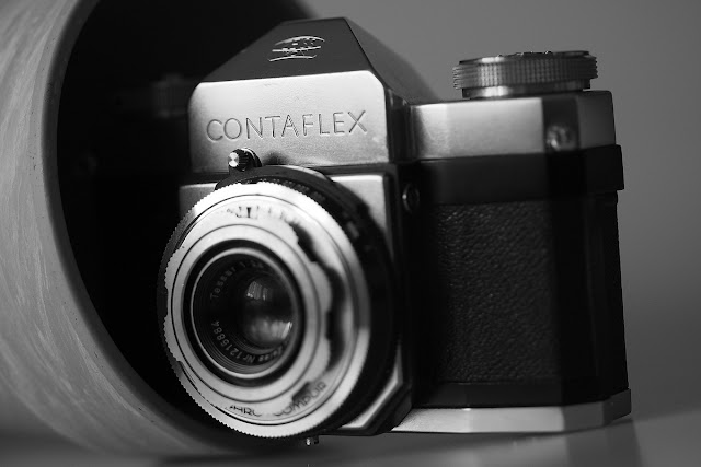Zeiss Ikon Contaflex + Carl Zeiss Tessar 45mm - RECENZJA