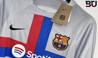 LEAKED: Barcelona's third kit for 2022/23 season