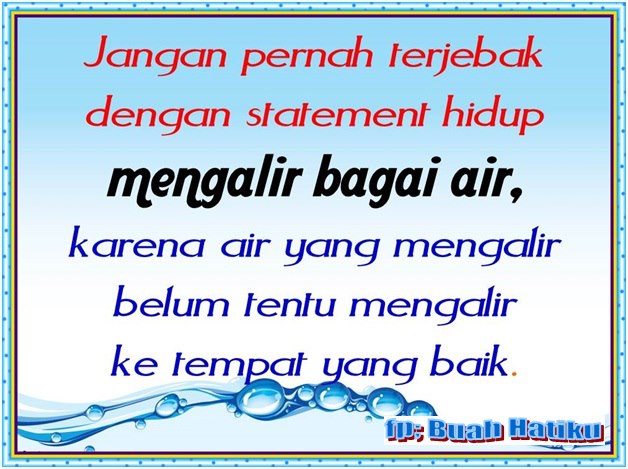 Sepanjang Jalan Kehidupan Bersabar adalah menenangkan 