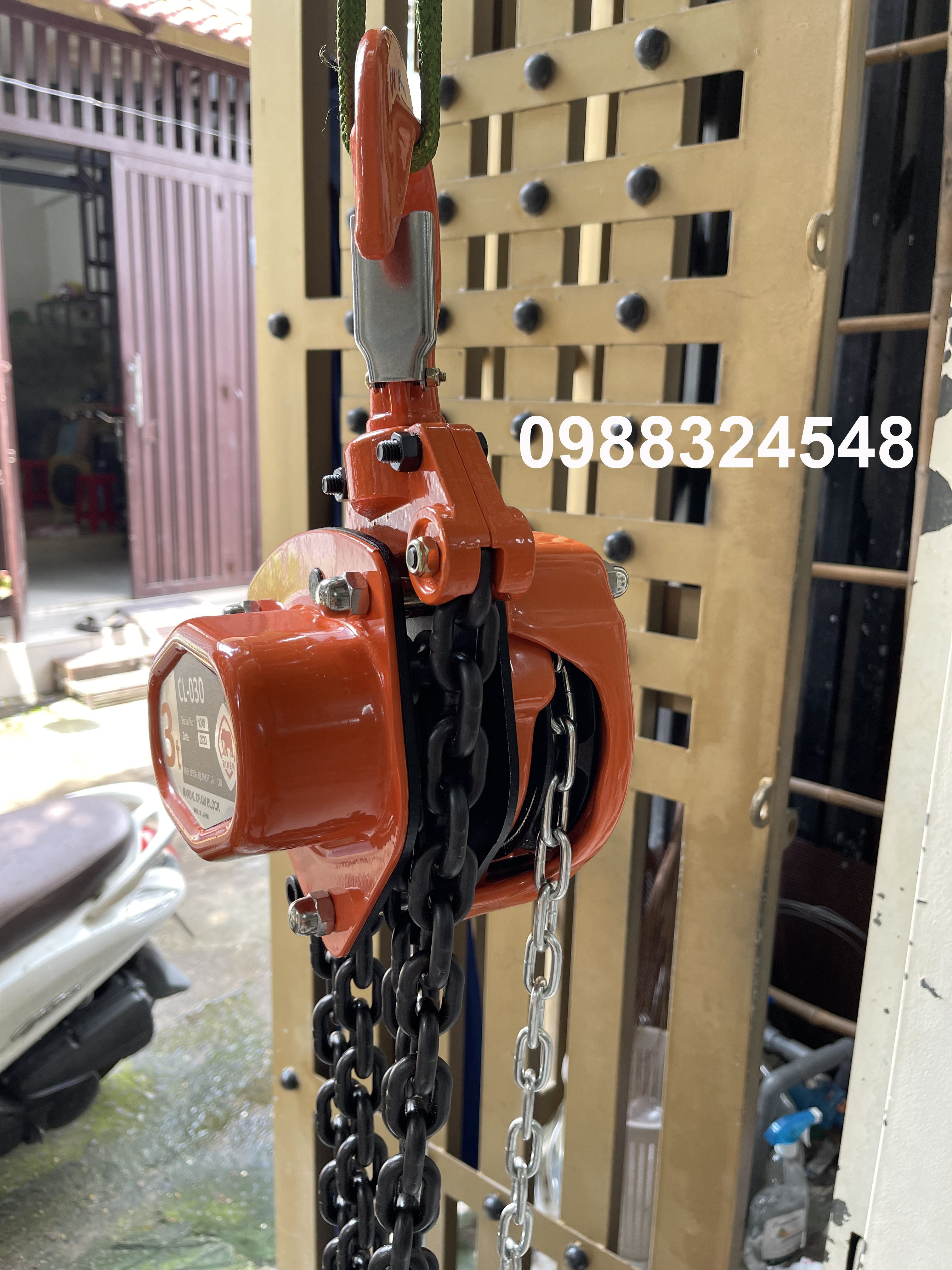 Pa lăng kéo tay Riken 3 tấn CL030 / CL030 Riken Manual Chain Hoist