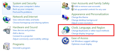 Cara Mengaktifkan Tulisan atau Font Arabic Di Windows 7