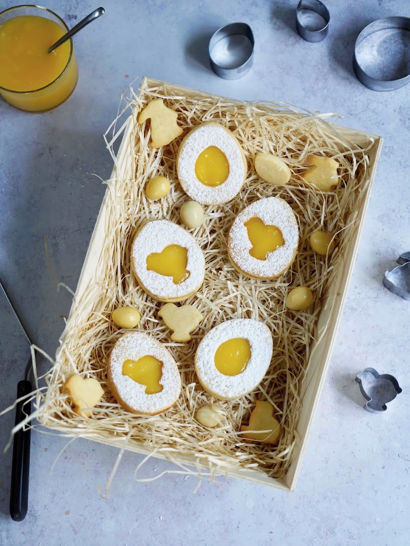 gâteaux , bredele de Pâques , lemon curd , curd de citron