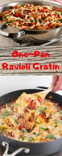 One-Pan Ravioli Gratin Recipe Meals