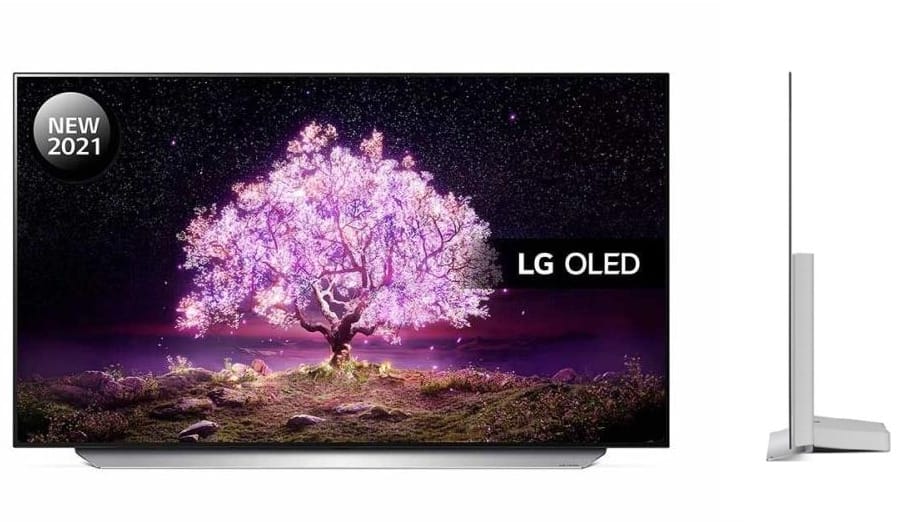 LG OLED55C1 TV.