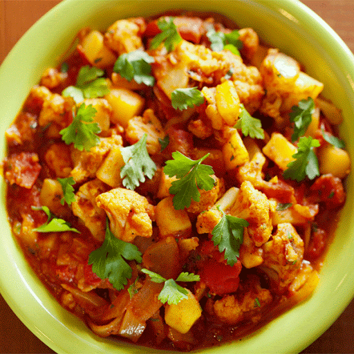  Aloo Gobi - Potatoes & Cauliflower 