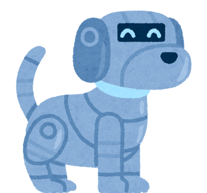 ペットロボットのイラスト 犬 かわいいフリー素材集 いらすとや
