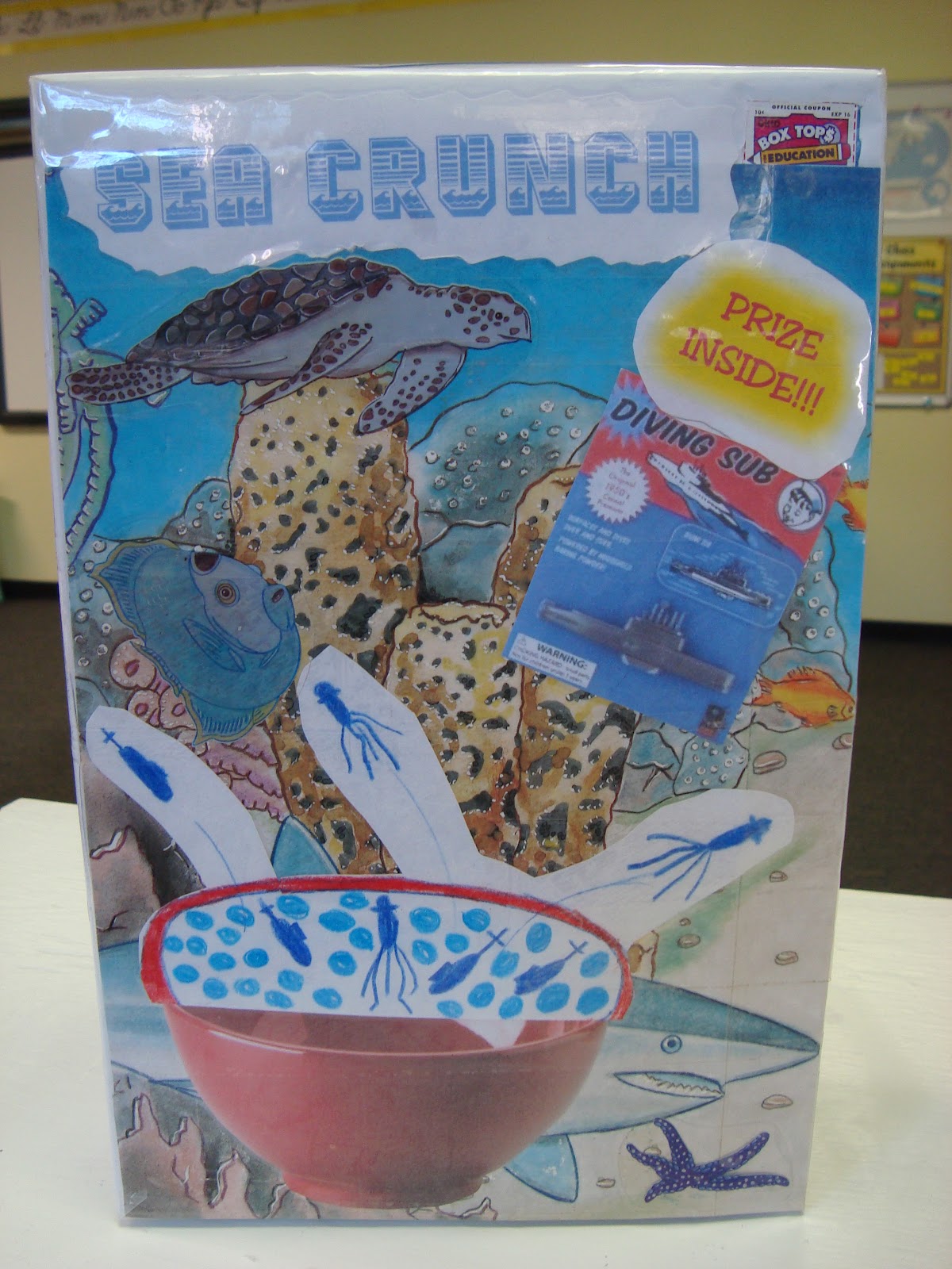 5th and Fabulous: Cereal Box Book Reports