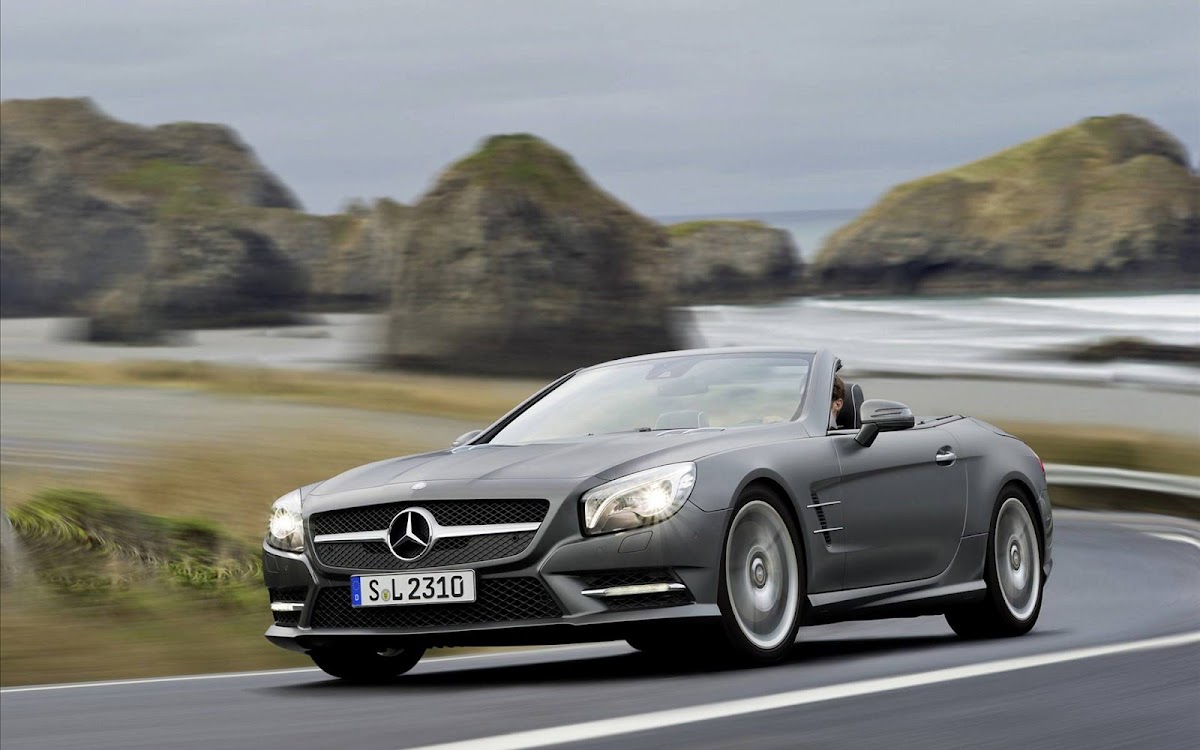 Mercedes Benz SL Class Car Widescreen Wallpaper 2