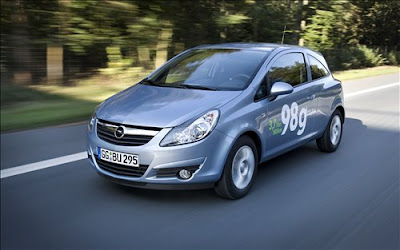 2011Opel Corsa: first graphic reconstruction of restyling