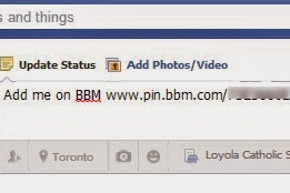 Cara mudah untuk menambahkan
 kontak BBM melalui  Facebook