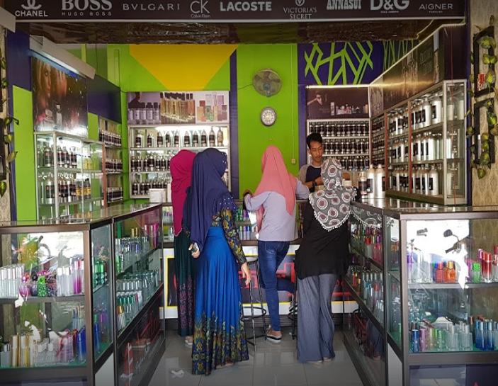 DESAIN TOKO PARFUM BUDGET MURAH HASIL MEWAH Distributor 