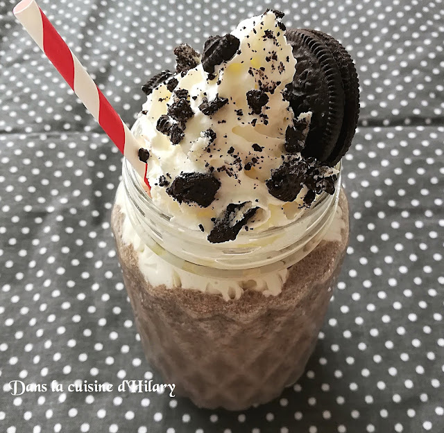 Milkshake ultra-gourmand Oreo-banane - Dans la cuisine d'Hilary