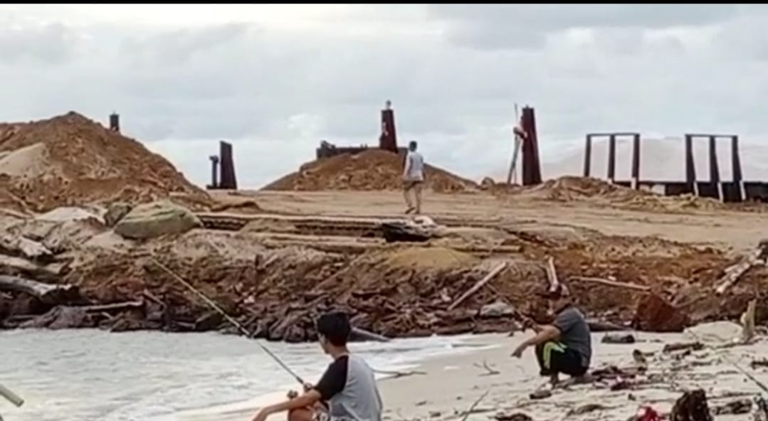 Aktivitas Tambang Pasir di Desa Marok Kecil Penuh Tanda Tanya, Pemprov Kepri Diharapkan Turun Meninjaunya