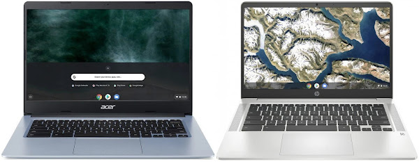 Acer Chromebook 314 CB314-1H-C07W vs HP ChromeBook 14a-na1006ns