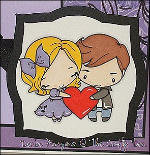 anniversary card (5) close up