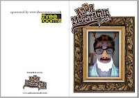 Add Moustaches to photos print options to make a gift card